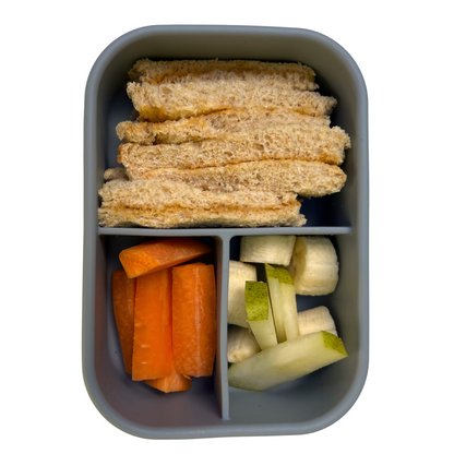 Bento Lunch Box with lunch and snacks
