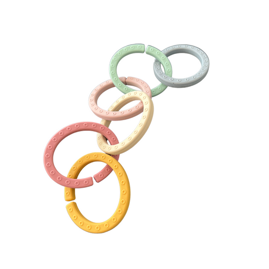 NEW - Set of 6 Linkable Rings