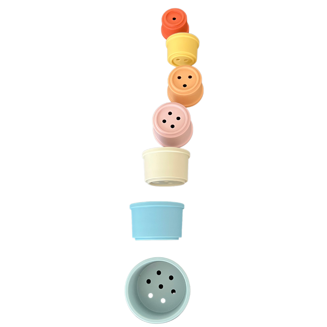 New 7 Cup Playtime, Bathtime, Beach Time Toy