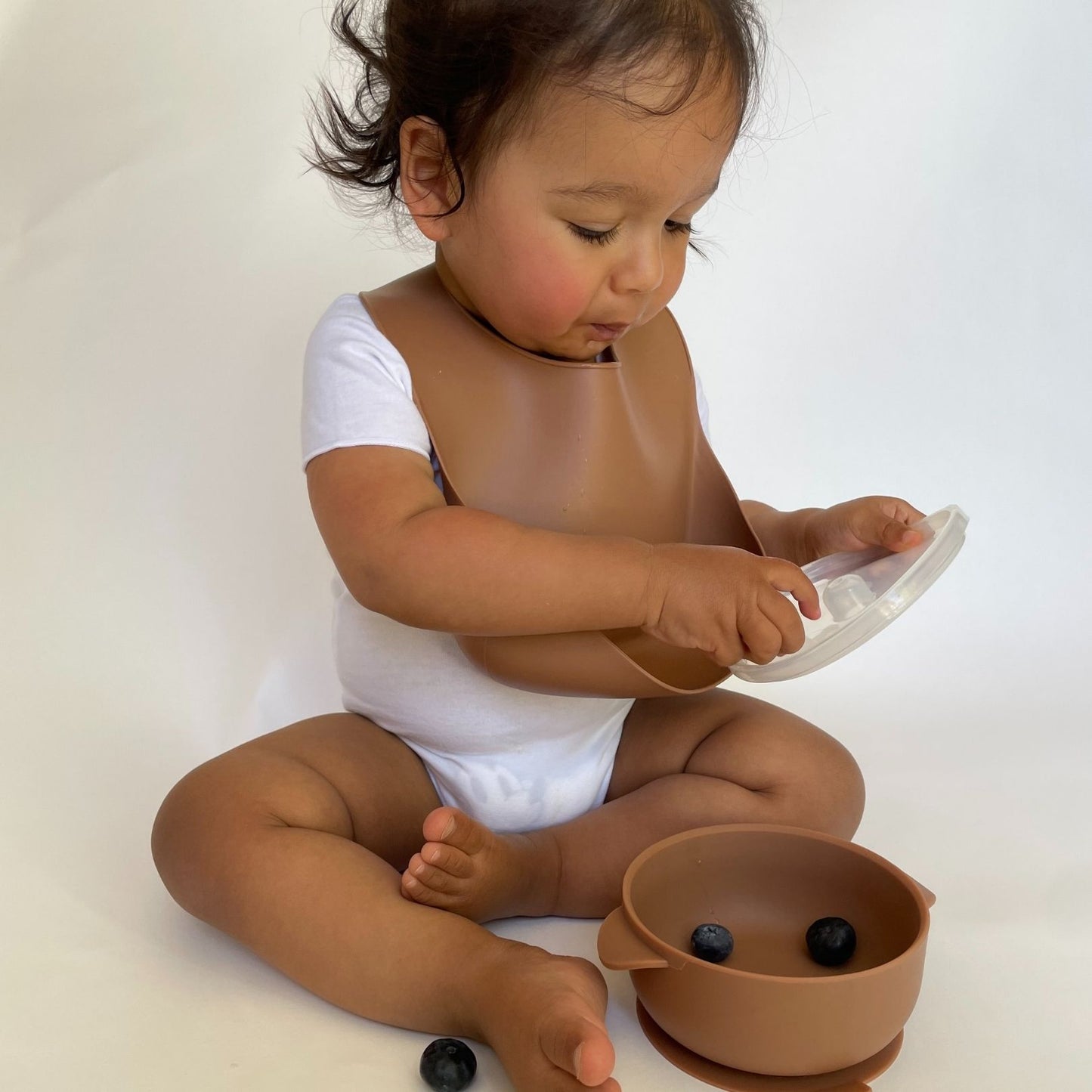 Silicone Suction Clay Bowl & Lid