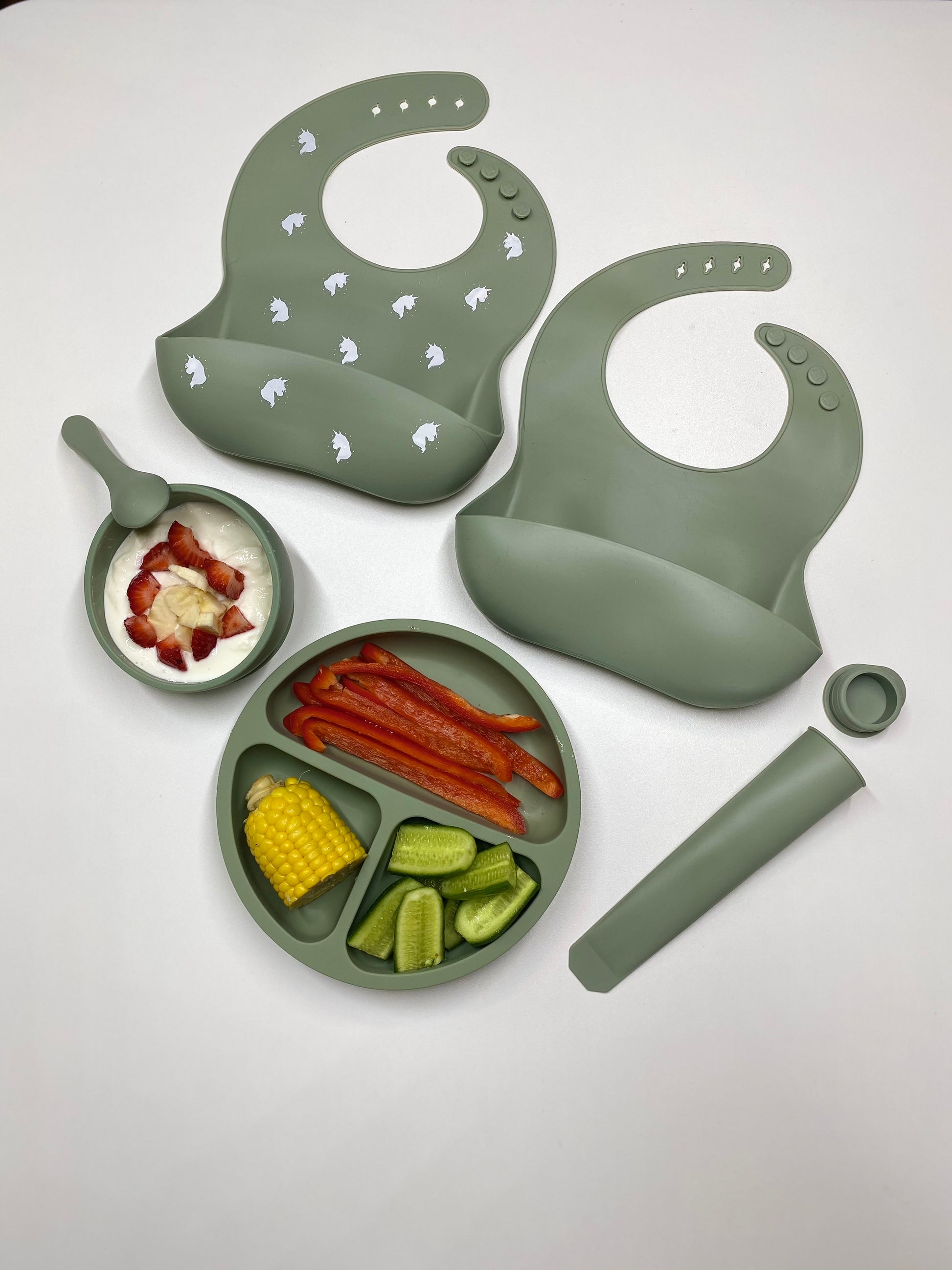 baby mealtime gift set