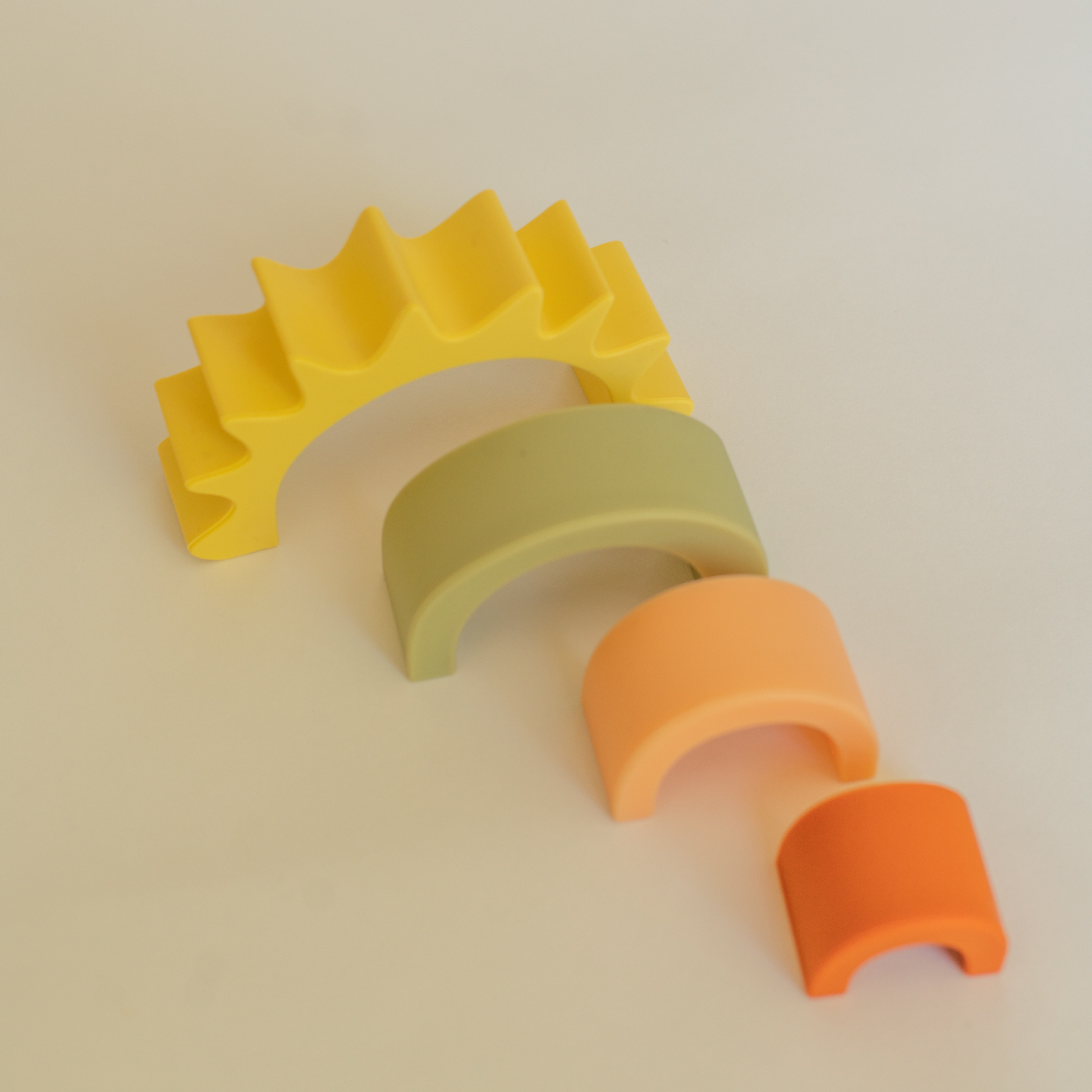 Sun Stacker. Looks great on shelves. Fun playtime toy and  teether.